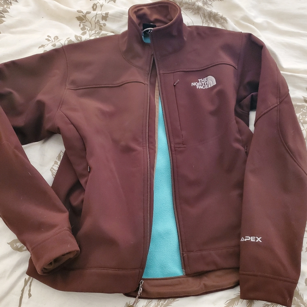 The North Face Apex Bionic Jacket Brown Small